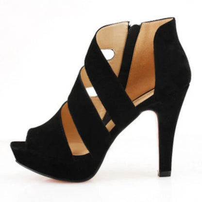 Funki Findz | Shoes | Women's Platform Peep Toe Roman Sandal
