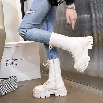 Funki Findz | Boots | Women's Gothic Punk Chunky Platform Boot