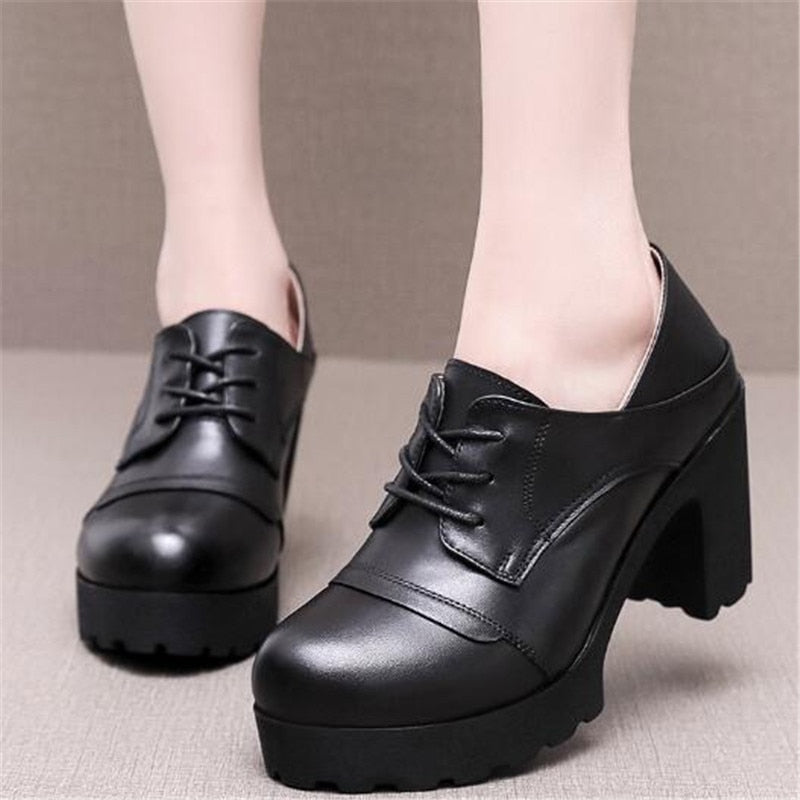 Funki Findz | Shoes | Women's Real Leather Mary Jane Platforms