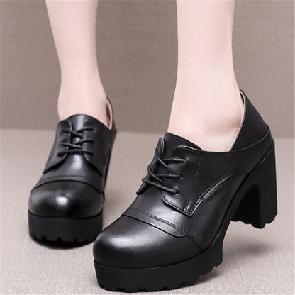 Funki Findz | Shoes | Women's Real Leather Mary Jane Platforms