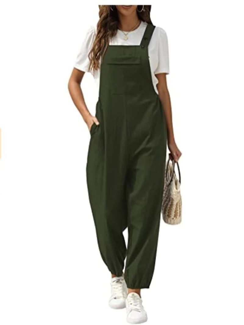 Funki Findz | Pants | Women's Wide Leg Casual Overall Rompers