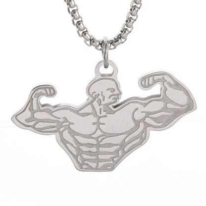 Funki Findz | Necklaces | Men's Boxing Glove Barbell Pendants