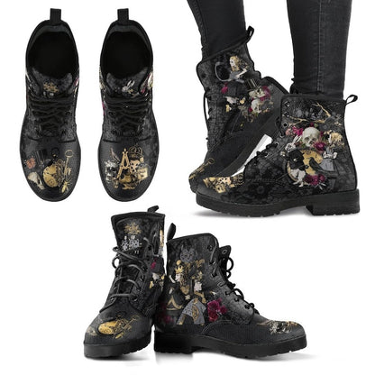 Funki Findz | Boots | Women's British Style Lace up Ankle Boots