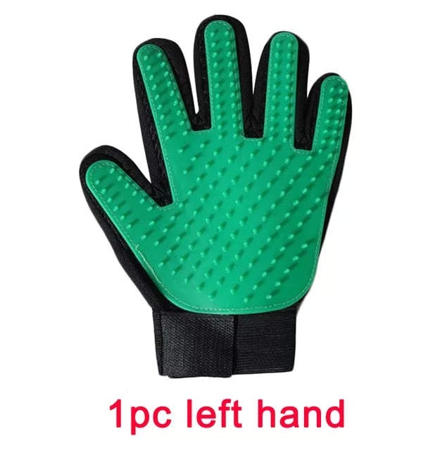 Funki Findz | Pet Grooming Gloves | De-shedding Gloves 2 Pcs