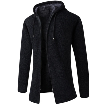 Funki Findz | Jackets | Men's Cashmere Zip Up Hooded Sweater