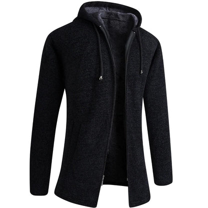 Funki Findz | Jackets | Men's Cashmere Zip Up Hooded Sweater