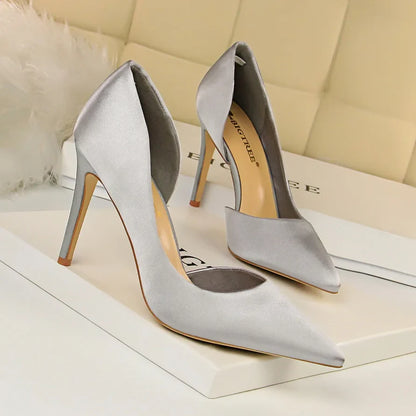 Funki Findz | Shoes | Women's Satin Wedding Party Stilettos