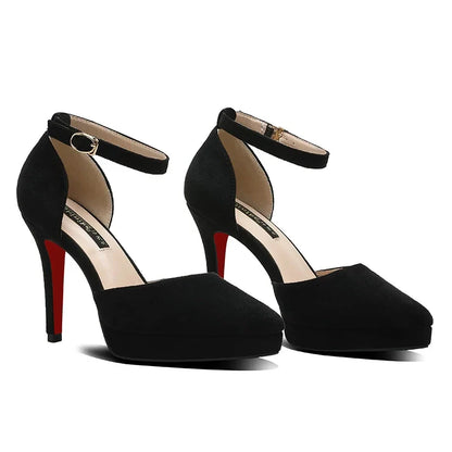 Funki Findz | Shoes | Women's Buckle Strap Formal Dress Shoes