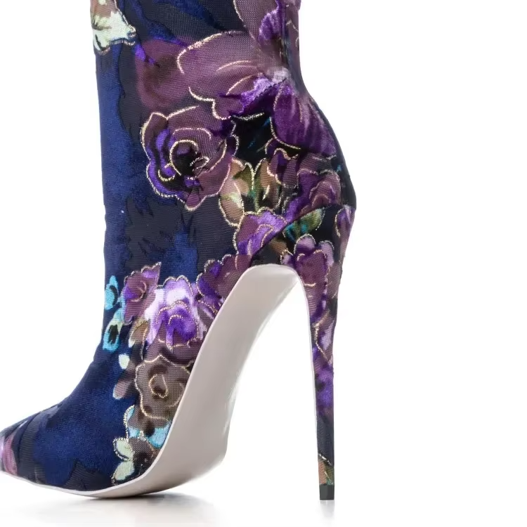 Funki Findz | Boots | Women's Over Knee Stretch Stiletto Boots