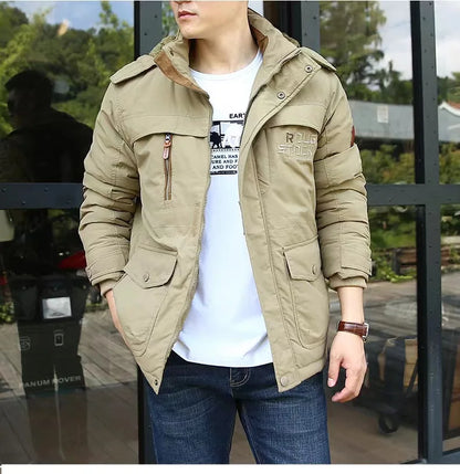 Funki Findz | Jackets | Men's Winter Hooded Windbreaker Parka