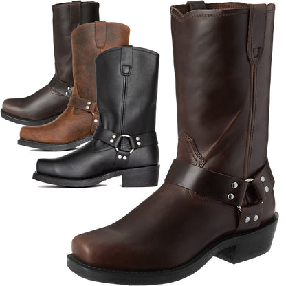 Funki Findz | Boots | Men's Vintage Biker Western Cowboy Boots
