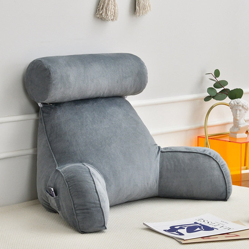 Funki Findz | Pillows | Soft Backrest Reading Pillow with Arm Rest