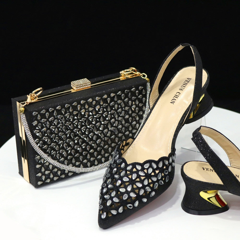 Funki Findz | Shoes | Women's Luxury Venus Chan Shoe Bag Set