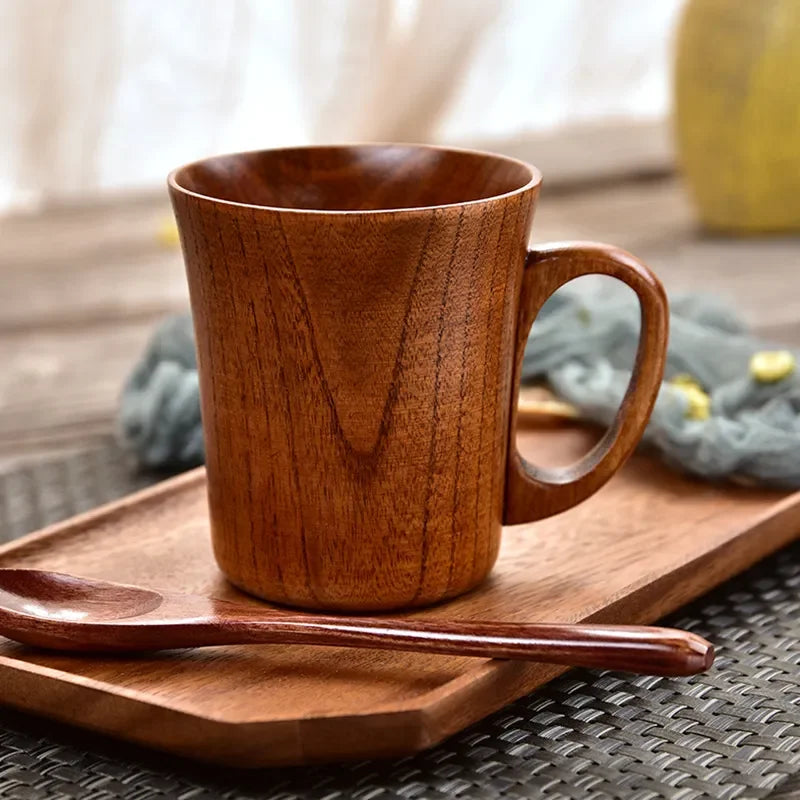 Funki Findz | Mugs | Natural Japanese Jujube Wood Cup Mug