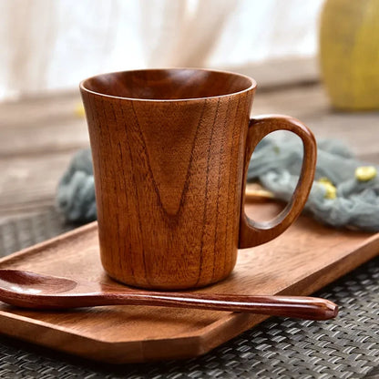 Funki Findz | Mugs | Natural Japanese Jujube Wood Cup Mug