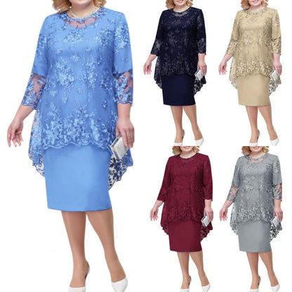 Funki Findz | Dresses | Women's Mother of The Bride Midi Dress