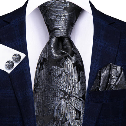 Funki Findz | Neckties | Men's Elegant Silk Wedding 3Pcs Tie Set