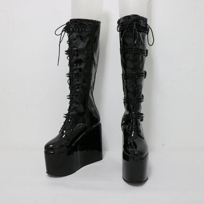 Funki Findz | Boots | Women's Super High Custom Platform Boot