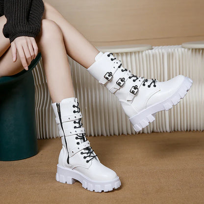Funki Findz | Boots | Women's Gothic Platform Combat Boots
