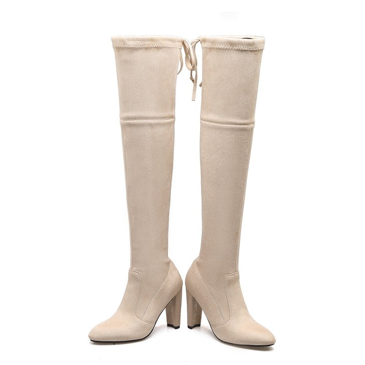 Funki Findz | Boots | Women's Over-the-Knee High Chelsea Boot