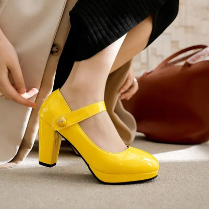 Funki Findz | Shoes | Women's Patent High Platform Mary Janes