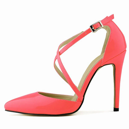 Funki Findz | Shoes | Women's Cross Strap Pointy Toe Sandals