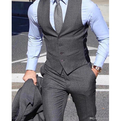 Funki Findz | Suits | Men's 3 Pcs Formal Grooms Suit | Slim Fit