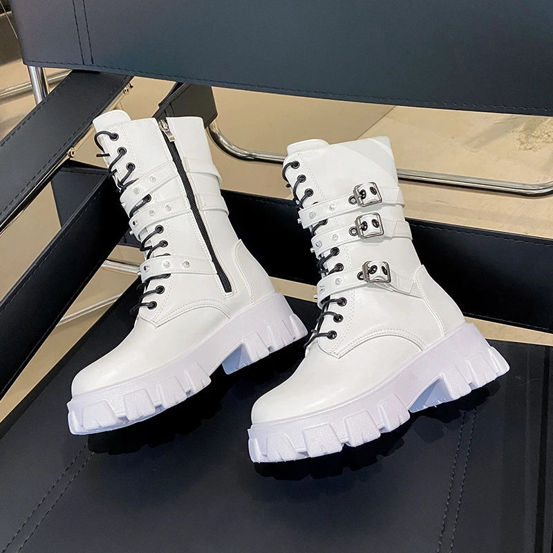 Funki Findz | Boots | Women's Gothic Platform Combat Boots