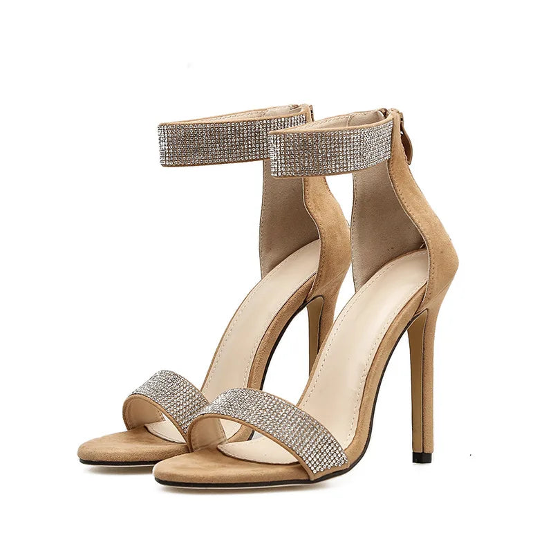 Funki Findz | Shoes | Women's Designer Bling Shimmer Sandals