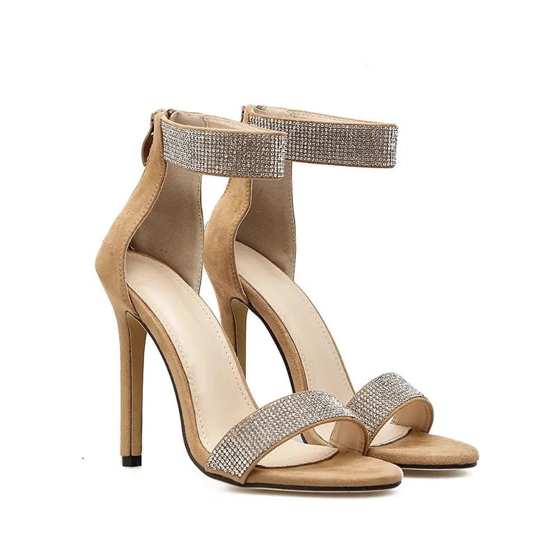 Funki Findz | Shoes | Women's Designer Bling Shimmer Sandals