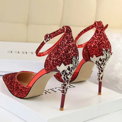 Funki Findz | Shoes | Women's Elegant Party Glitter Sandals