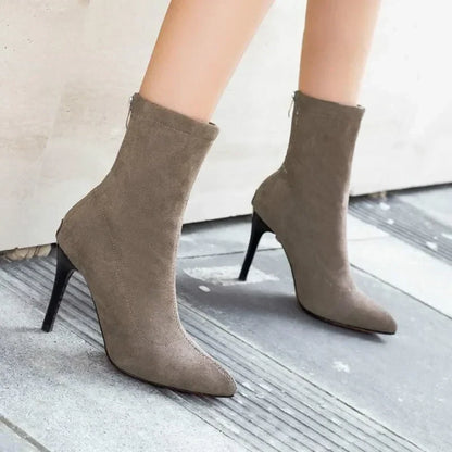 Funki Findz | Boots | Women's Pointed Toe Stiletto Ankle Boots