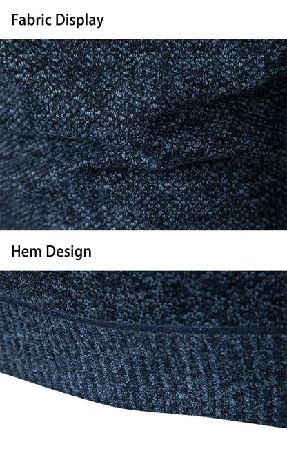 Funki Findz | Sweaters | Men's Casual Stand Collar Zip Pullovers