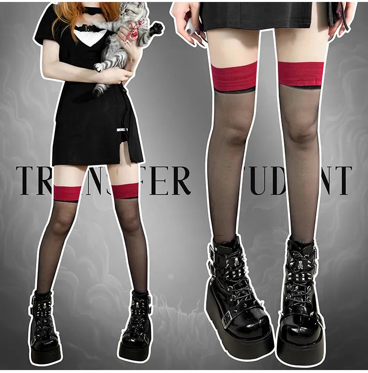 Funki Findz | Boots | Women's Gothic Platform Wedge Boots