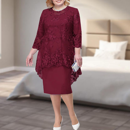 Funki Findz | Dresses | Women's Mother of The Bride Midi Dress