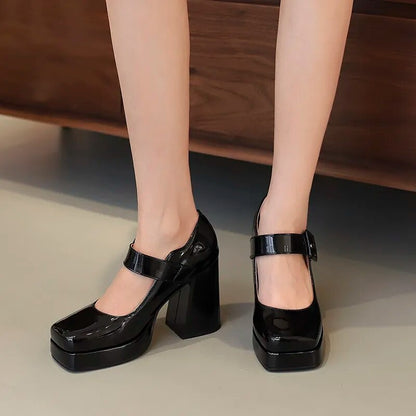 Funki Findz | Shoes | Women's Gothic Mary Jane Patent Heels