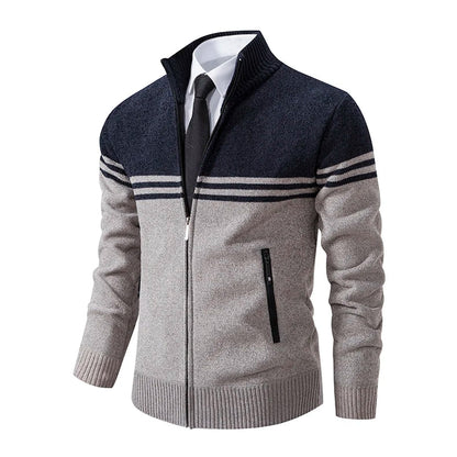 Funki Findz | Sweaters | Men's Slim Mock Neck Zip Up Cardigans