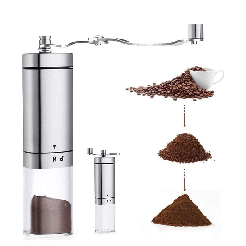 Funki Findz | Coffee Grinder | Stainless Steel Portable Coffee Mill