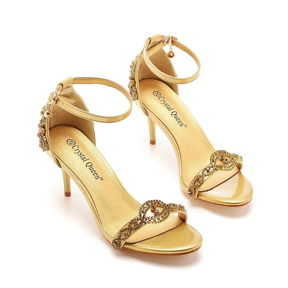 Funki Findz | Shoes | Women's Sweet Low Heel Beaded Sandals