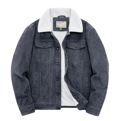 Funki Findz | Jackets | Men's Padded Corduroy Fleece Jacket