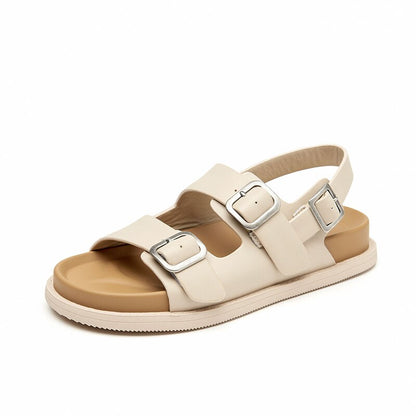 Funki Findz | Shoes | Women's Summer Leather Slide Sandals