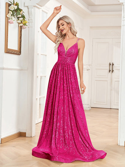 Funki Findz | Dresses | Women's Luxury Strappy Evening Dress