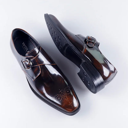 Funki Findz | Shoes | Men's Leather Luxury Formal Dress Shoes