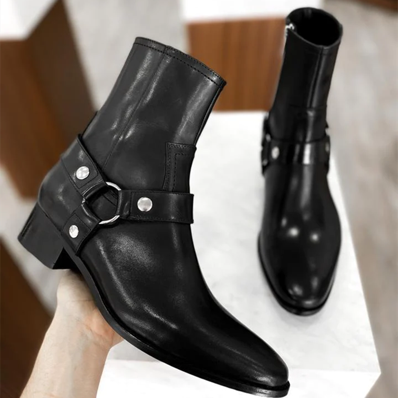 Funki Findz | Boots | Men's Vintage Chelsea Boots | Real Leather