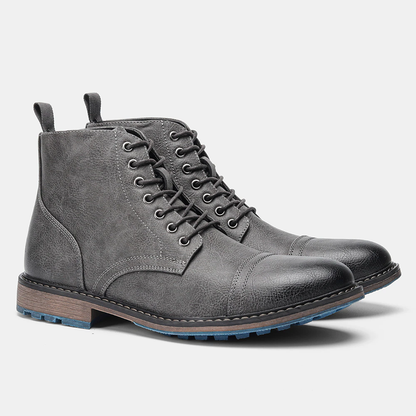 Funki Findz | Boots | Men's Faux Leather Smart Dress Boots