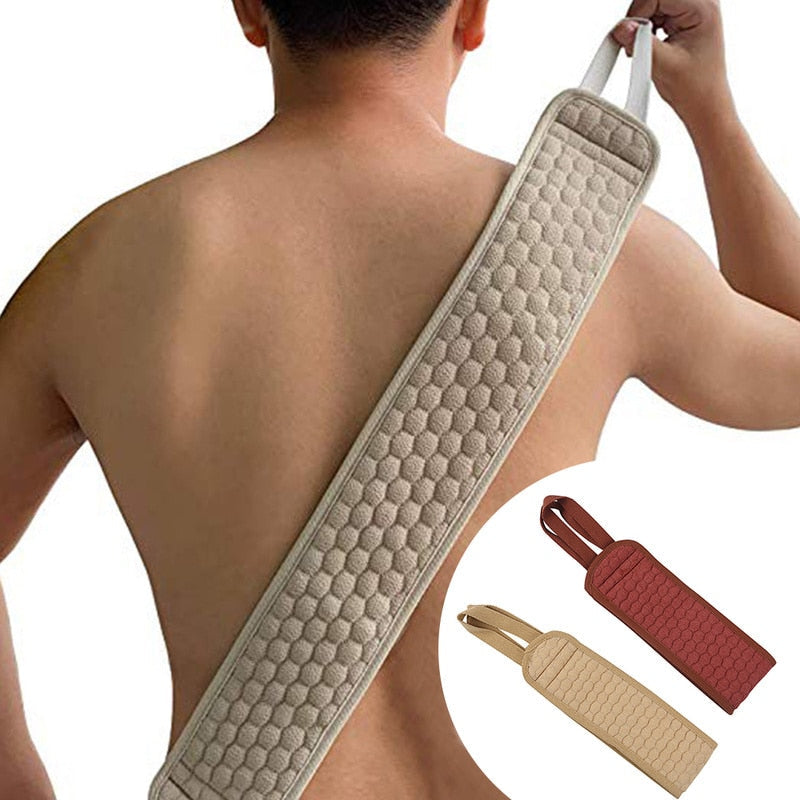 Funki Findz | Back Scrubber | Body Brush Shower Belt | Exfoliator