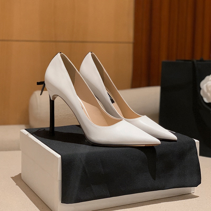 Funki Findz | Shoes | Women's Luxury Butterfly Bow High Stiletto