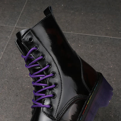 Funki Findz | Boots | Men's Women's 8-Hole Real Leather Boots