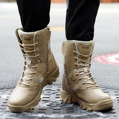 Funki Findz | Boots | Men's Tough Lace Up Hiking Desert Boots