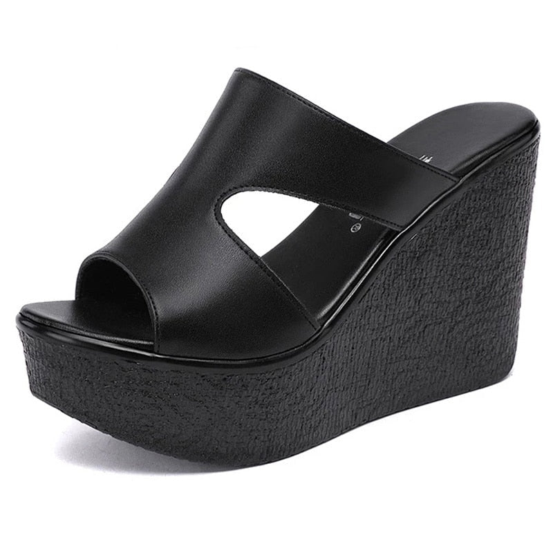 Funki Findz | Shoes | Women's High Heel Gothic Wedge Sandals